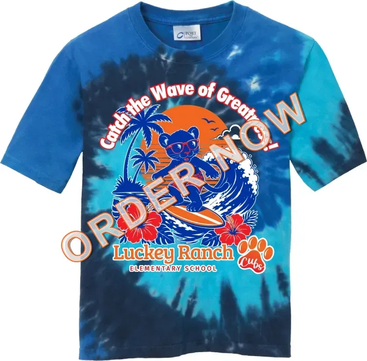Hawaiian Tie-Dye Spirit Shirt preview